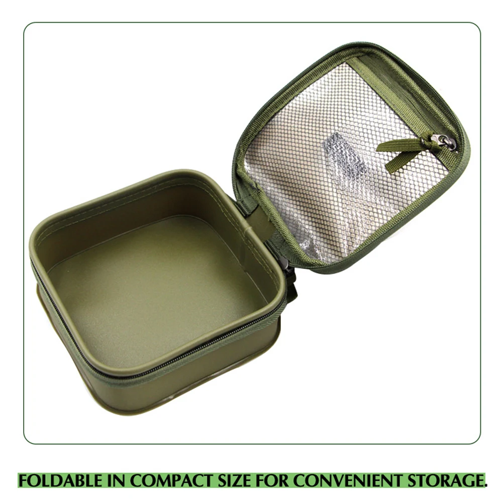 

Fishing Bucket Storage Bag Carp Fishing Lightweight Tackle Storage Thickened EVA Bucket Portable Outdoor Fishing Bag Case