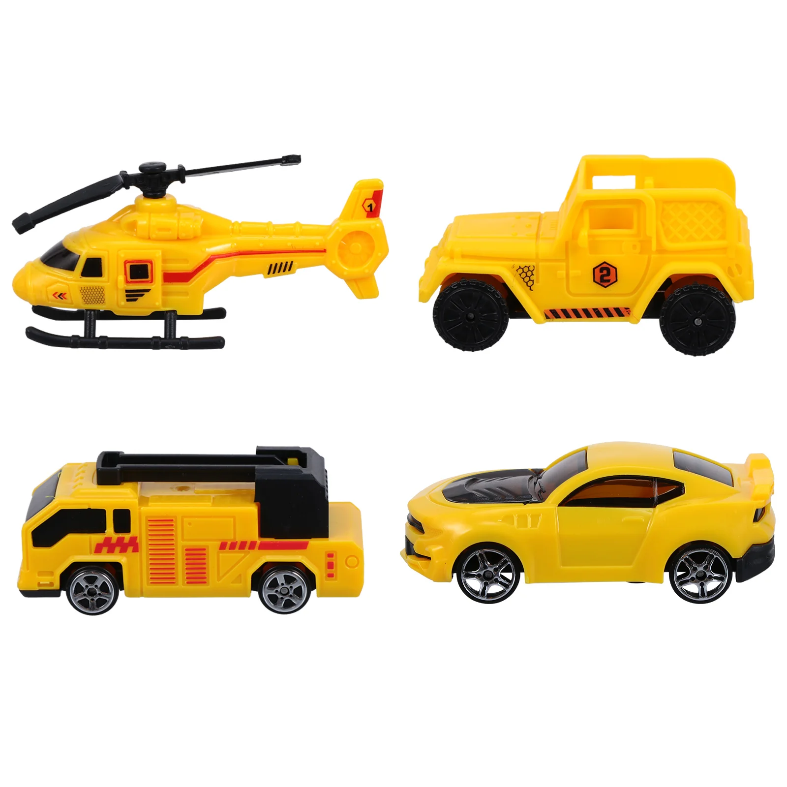 

4 шт., детский пластиковый игрушечный автомобиль