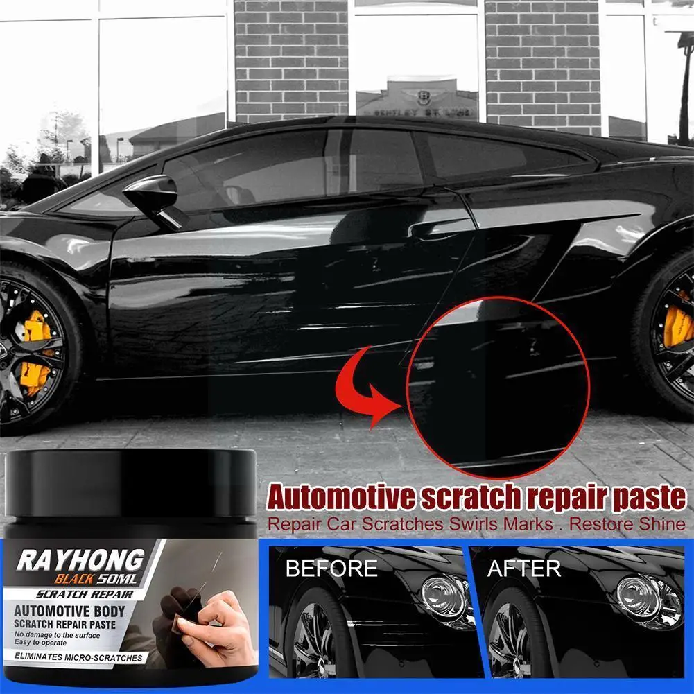 

50ml Car Leather Repair Cream Leather Care Refurbish Cleaner Auto Sofa Cream Refurbishing Tool Cracks Repair Scratch T6d6