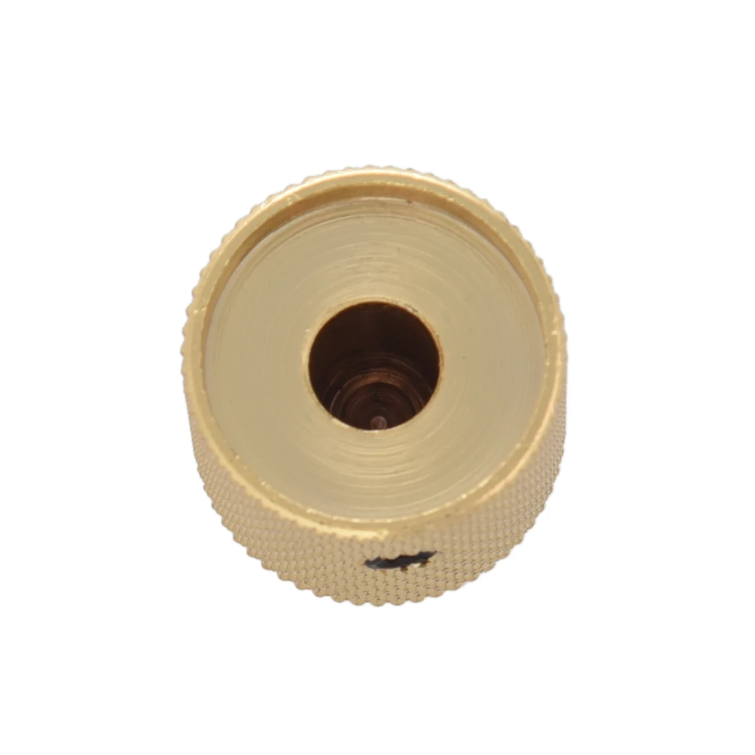 

3PCS Gilded Metal Dome Knobs Knurled Barrel for Electric Guitar Parts Gold