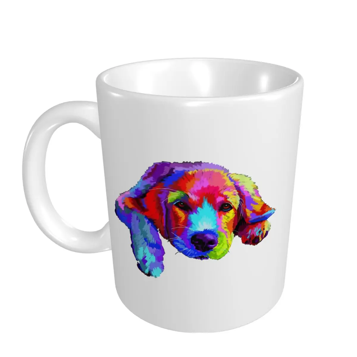 Фото Кружка Mark Cup Golden Retriever, собака, акварель, забавное лицо, кофейные кружки, чашка для чая, молока, воды, дорожные кружки для офиса, дома №2