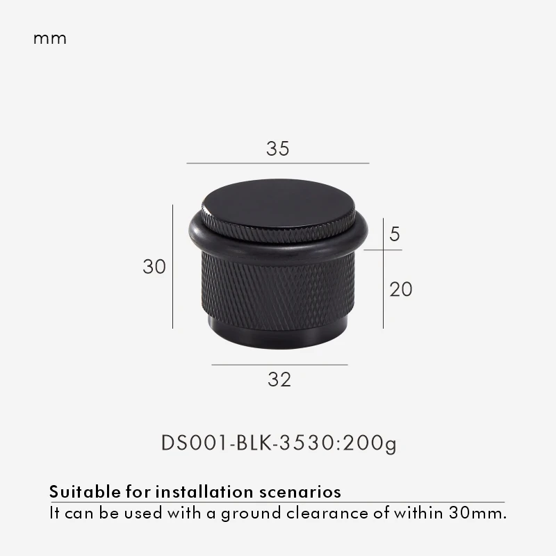 

Nurlin дверной стопор латунный