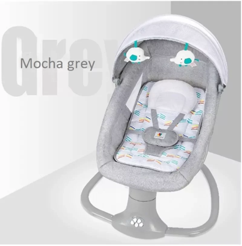 

Rocking Chair Newborns Baby Sleeping Cradle Bed Child Comfort Chair Reclining Chair For 0-3 Years Remote Control