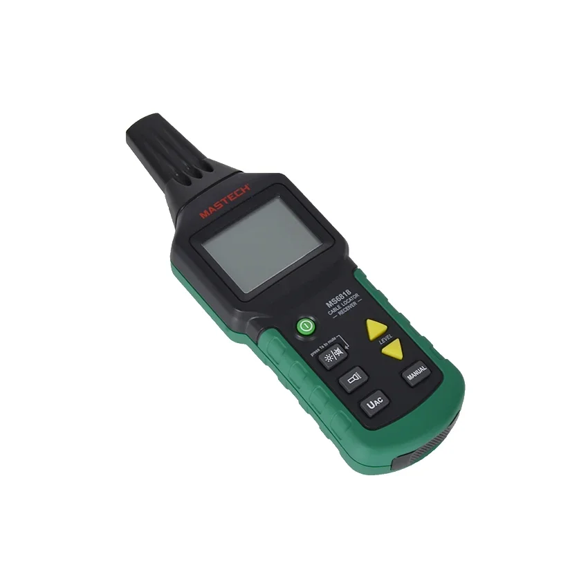 MS6818 детектор локатора кабеля 12 В-400 В AC DC подземный сетевой тестер электрический