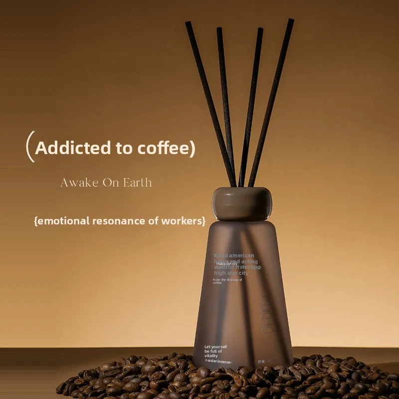 Фото Ароматерапевтический декор Zuohe Mellow Bitter Coffee из ротанга без огня, премиум-класса, для спальни, дома, ванной комнаты, с длительным ароматом. №4