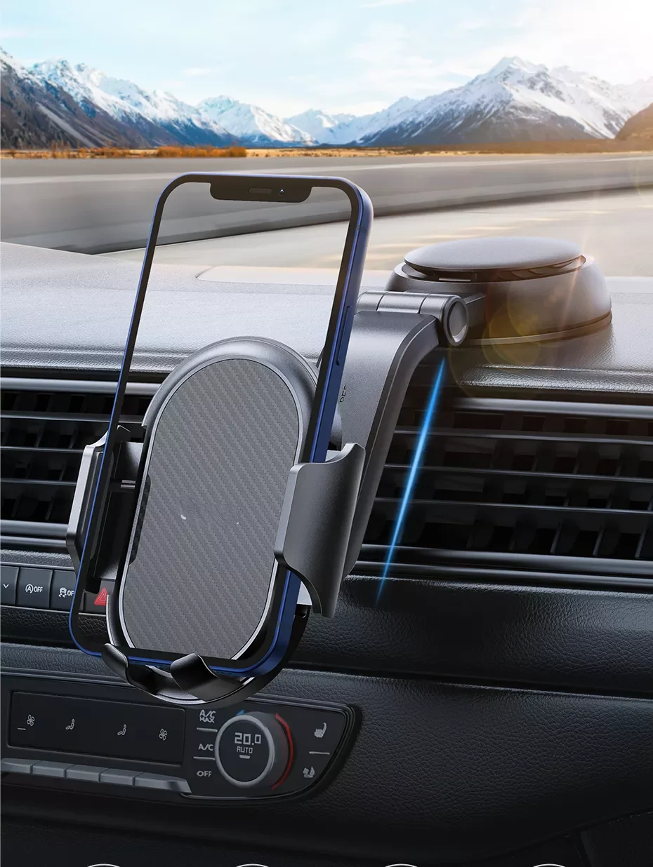 

NEW2023 Stand Gravity Dashboard Holder Universial Mobile Support 13 12 Pro