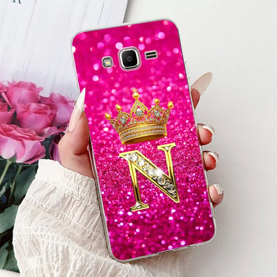 Фото Чехол для Samsung Galaxy J2 Prime/J2 Ace/Grand Prime G530 G531H G532F Fashion Crown Letter Мягкие силиконовые чехлы из ТПУ для телефонов №4