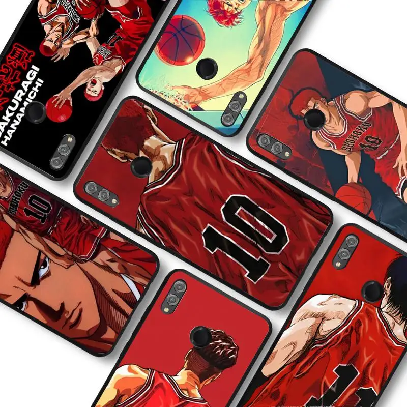 

RuiCaiCa Japan Comic Slam dunk Phone Case For Huawei honor 10Lite 10i 20 8x 10 Funda for Honor 9lite 9xpro Back Coque