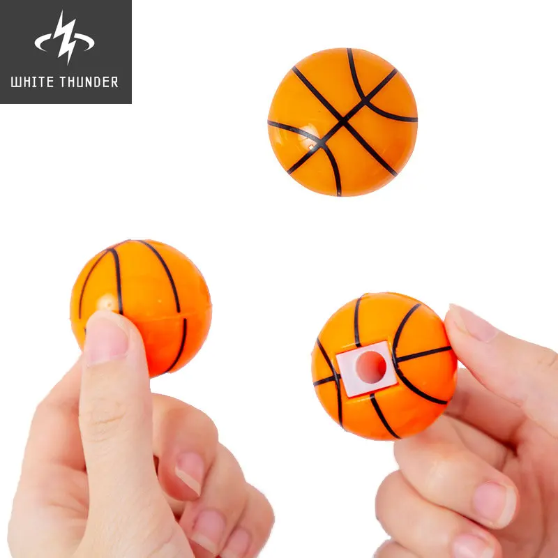 

Креативная маленькая точилка для карандашей в виде баскетбола с одним отверстием, пластиковые оранжевые канцелярские товары для студентов, школьные принадлежности