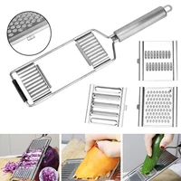 shredder cutter stainless steel portable manual vegetable slicer easy clean grater with handle multi purpose home kitchen tool
