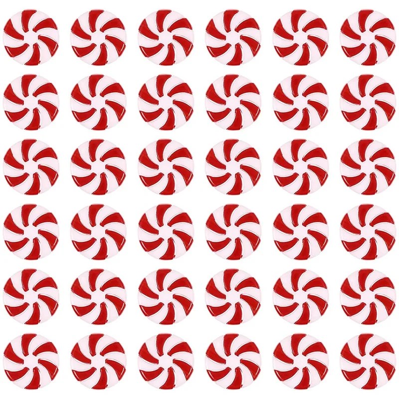 50 шт. рождественские конфеты тростник рождественская елка подвесные украшения