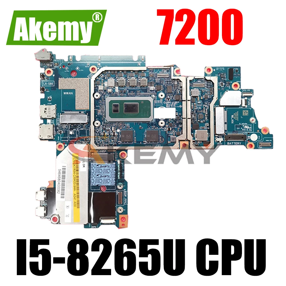 

Материнская плата для ноутбука DELL 7200, Φ с SRFFX 100%, работает хорошо