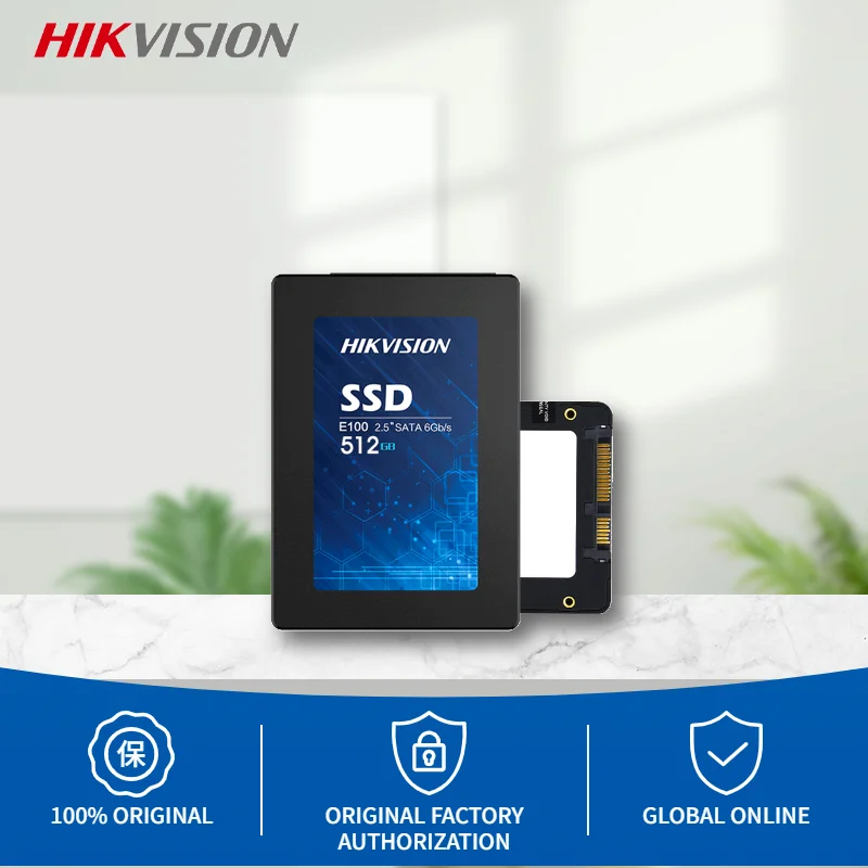HIKVISION Internal SSD Flash Memory Solid State Hard Disk Drive 128GB 256GB 512GB 1TB 2.5 Inch SATA III Internal 3D TLC Laptop
