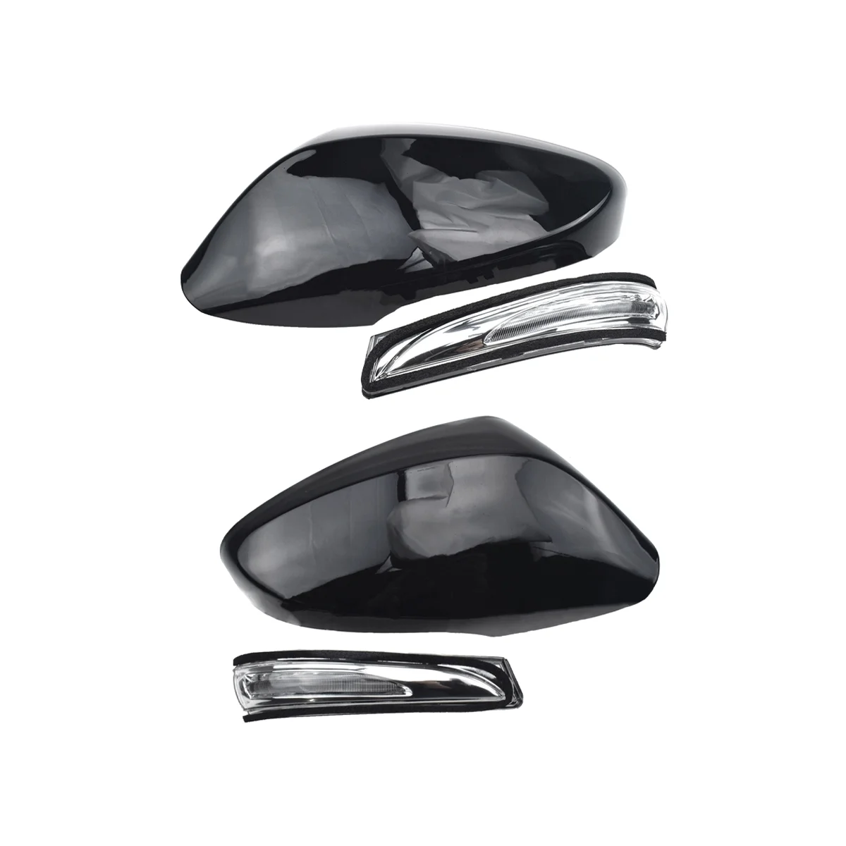 

Rear Mirror Cover+LED Turn Signal Repeater Lamp for Hyundai Elantra MD Avante MD 2011-2016 876163X000 876143X000