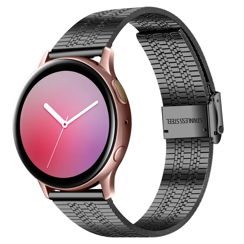

For Samsung Galaxy Watch 4 Classic Band 46mm 42mm Stainless Steel Metal Strap for Galaxy Watch4 44mm 40mm Smartwatch Bracelet