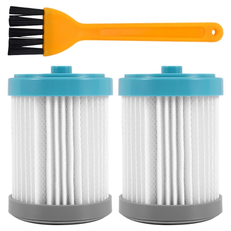 

2 Pack Replacement Post-Motor HEPA Filter With Brush For Tineco A10 Hero/Master&A11 Hero/Master Cordless Vacuum Cleaner