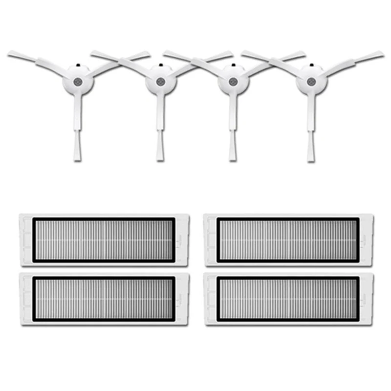 

Запчасти для пылесоса XIAOMI Roborock S50 S51 S5, боковая щетка, HEPA фильтр, основная щетка, насадка на швабру