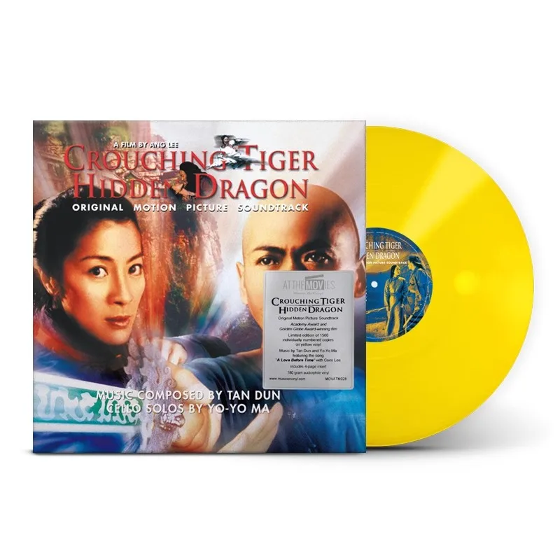 33RPM 12Inch Vinyl Record LP Disc China Film Ang Lee Crouching Tiger Hidden Dragon Music Singer CoCo Lee Song A Love Before Time