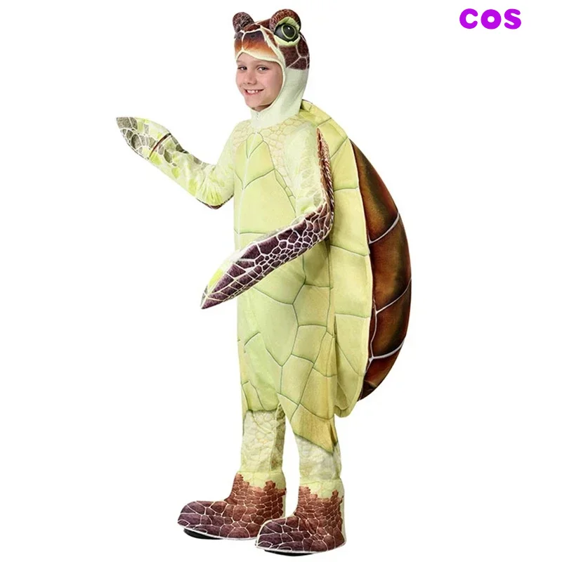 Z детский костюм морской черепахи океанское животное зеленая Челония Мидас