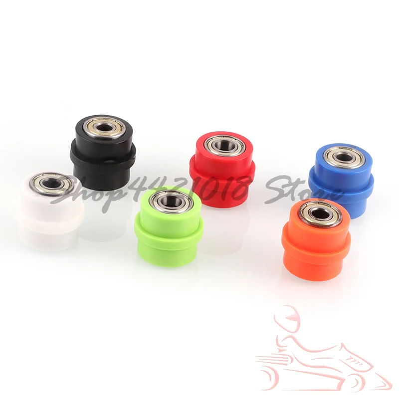 

Off-road motorcycle modified guide sprocket chain tensioner rolling wheel anti-skid wheel nylon cam tensioner