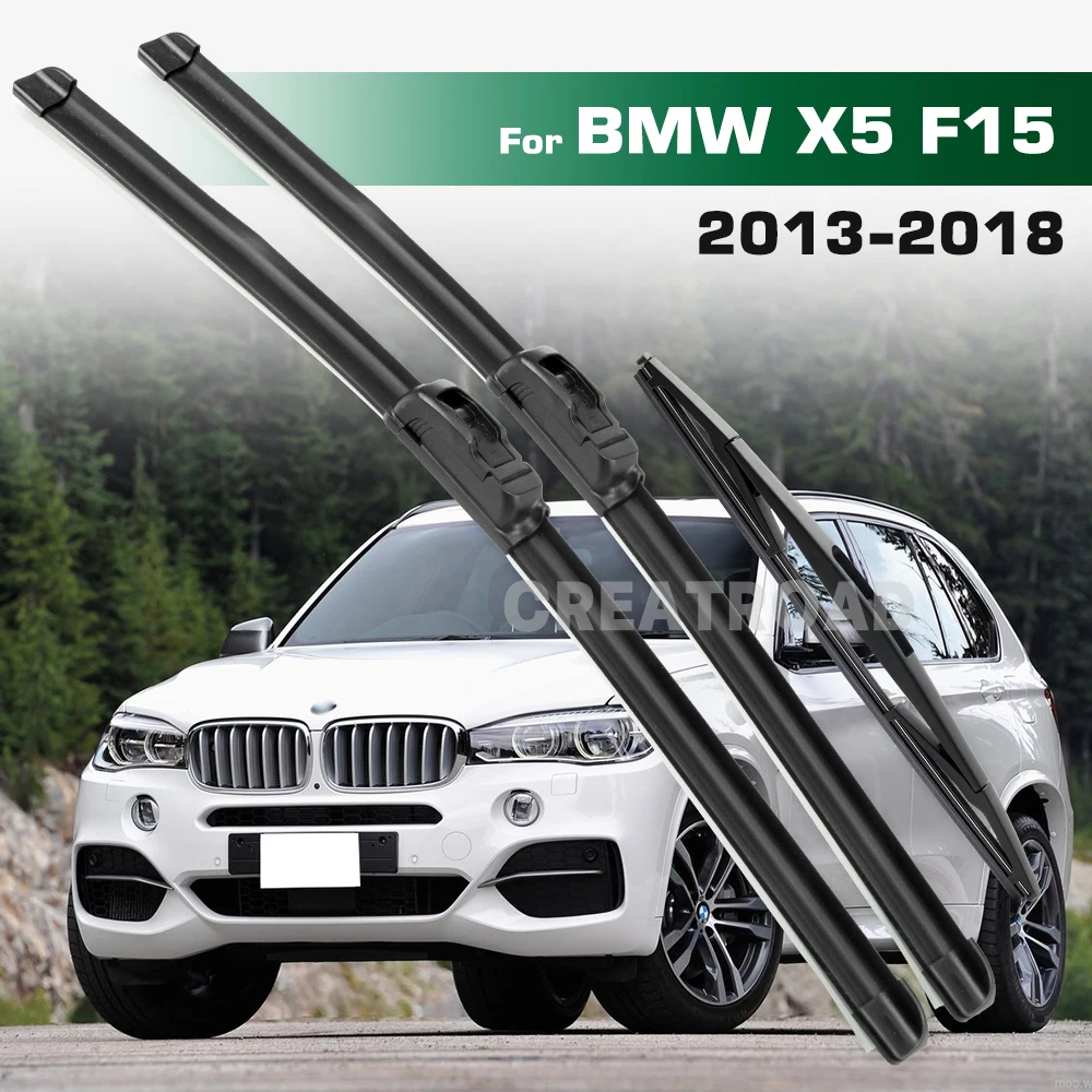 

Набор щеток стеклоочистителя GREATROAD с левым и правым рулем для BMW X5 F15 2013-2018, щетки для лобового стекла и окон