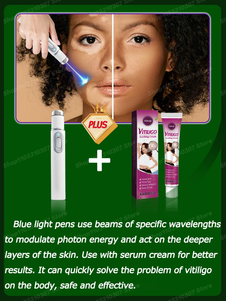 Витилиго Меланин Рост от белых пятен