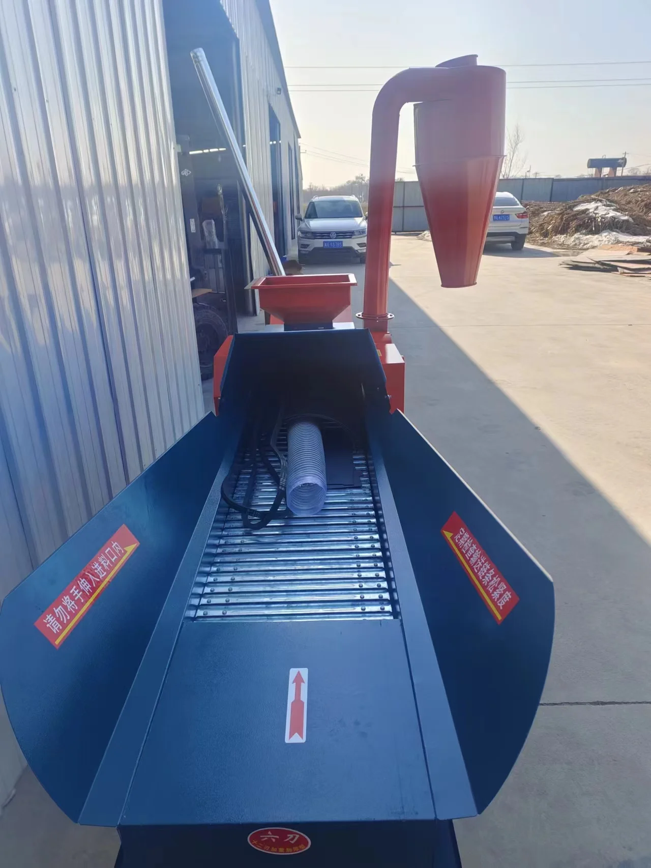 Измельчитель кормовой травы соломинка для животных дробилка резка силоса