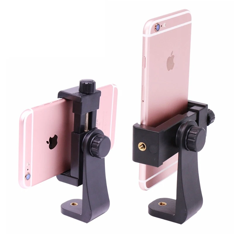 

Universal 360 Degree Tripod Mount Adapter Rotatable Stand Compatible With 1/4 Screw Adjustable Tripod Accessories Phone Holder