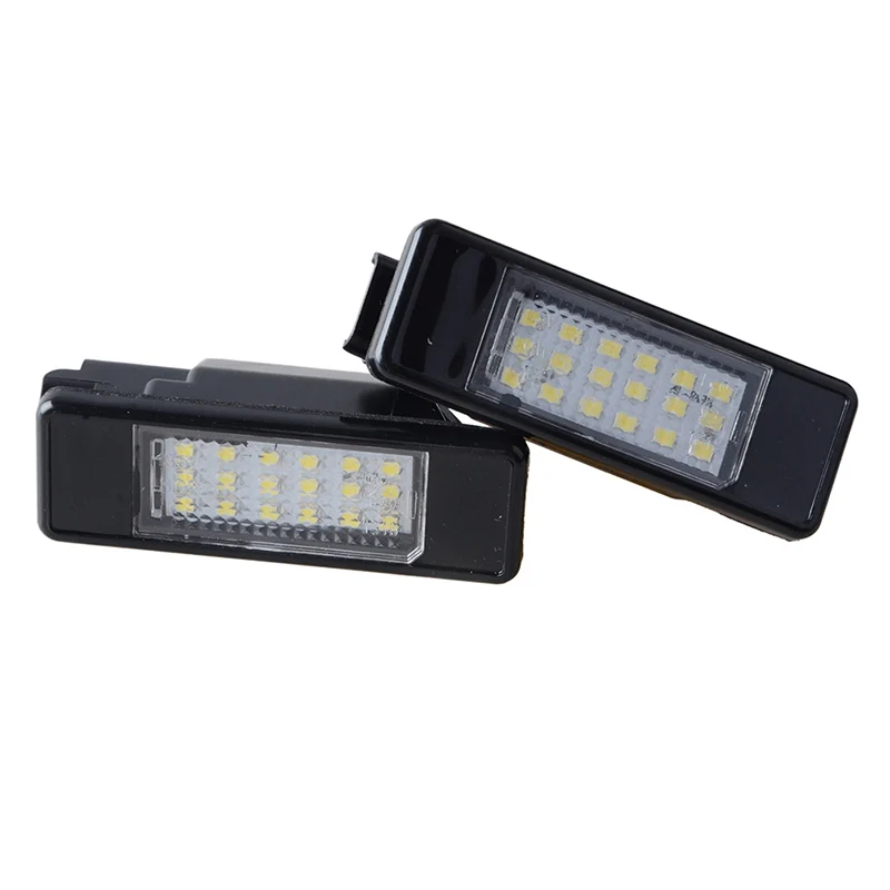 Светодиодный задний номерной знак в сборе 2 шт. подходит для Citroen C2 C3 C5 C6 C8 Peugeot 106 1007