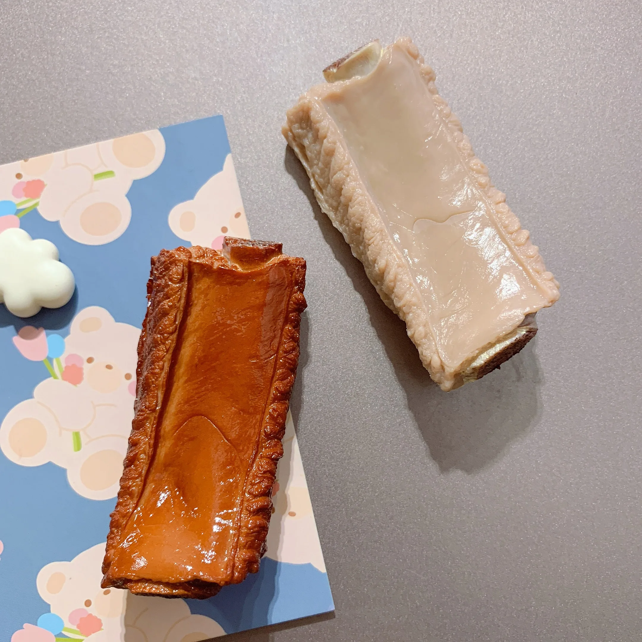 

Creative three-dimensional cute simulation food meat pork ribs PVC Fridge Magnets