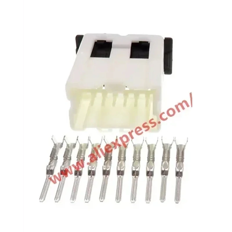 

1 шт. 10-контактный разъем мужского и женского автомобильного электрического жгута проводов 7223-6717 7222-6717