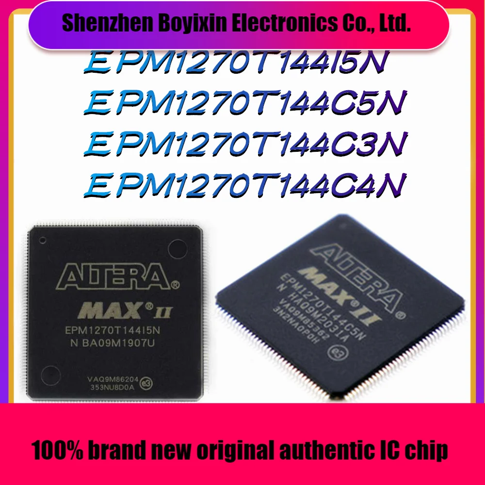 

EPM1270T144I5N EPM1270T144C5N EPM1270T144C3N EPM1270T144C4N Spot ALTERA Editable Chip IC Original