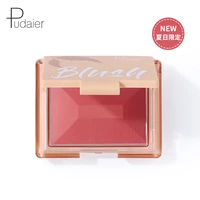 pudaier soft mist monochromatic blush matte air feeling delicate and smooth lifting color matte fine shimmer rouge makeup blush