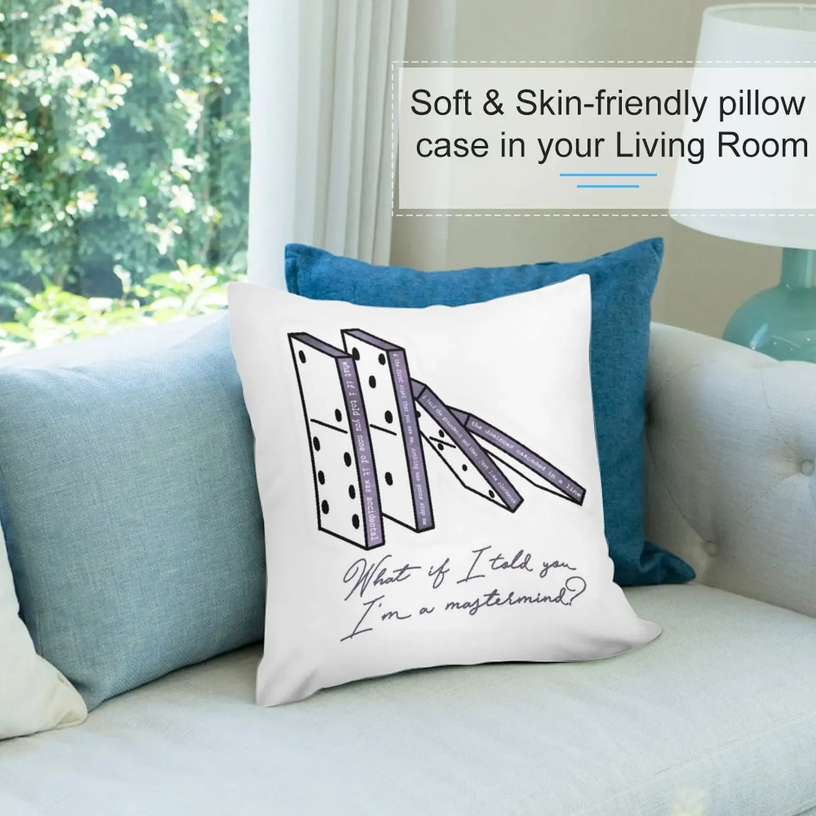 I'm a Mastermind Декоративная подушка для девочек в стиле аниме Рождественская