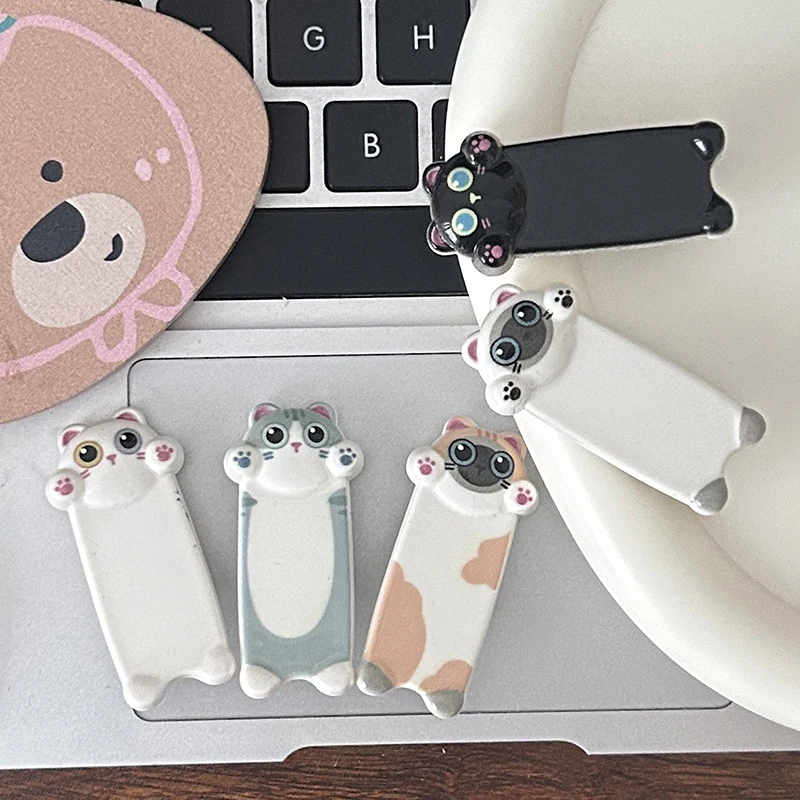 Супер милая длинная полоска заколка для волос с изображением кота и кошки