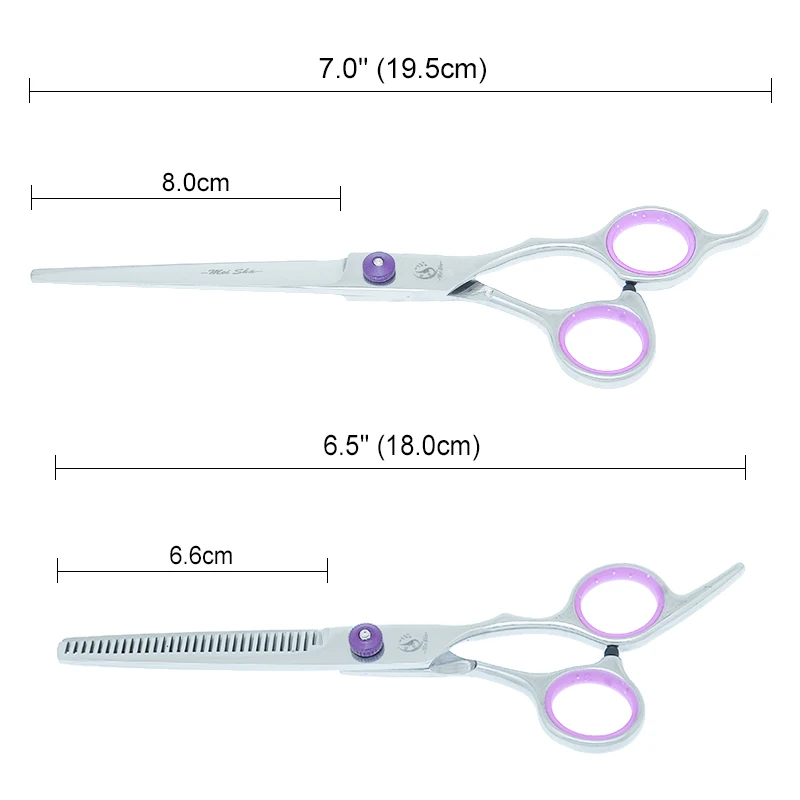 Японские Стальные Ножницы для груминга собак ножницы стрижки питомцев изогнутые