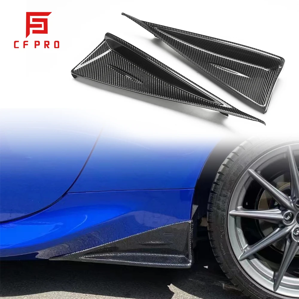 

Угловой рассеиватель для заднего бампера Subaru BRZ, стильный углеродный бампер, Аксессуары для автомобилей