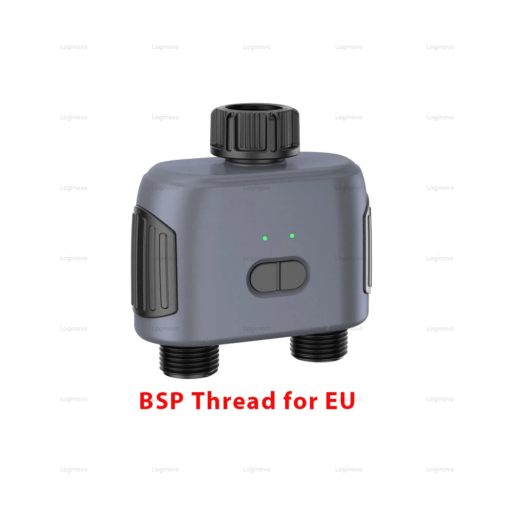 

Умный таймер воды Tuya Zigbee, садовое орошение, 1 2 выхода, домашний автоматический контроллер направления полива для Alexa Google