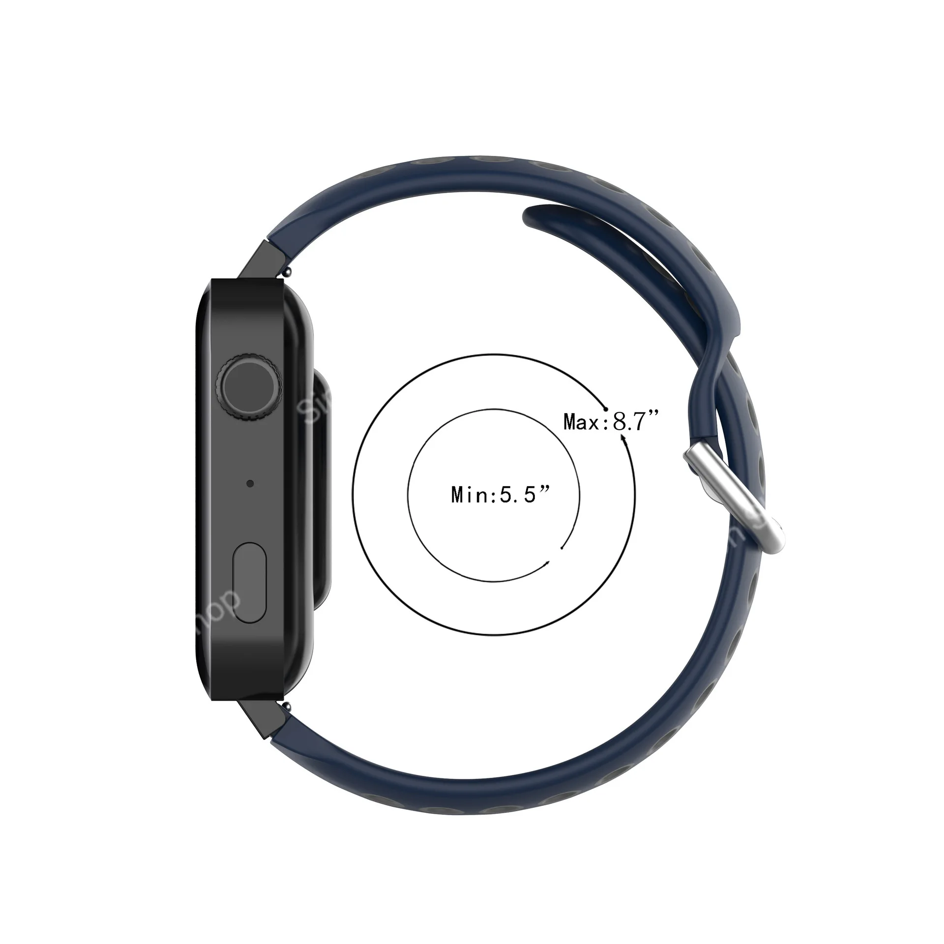 Silicone band For Huawei Watch Fit Strap 20mm Accessories Watchbands adjustable Bracelet For Huawei Watch Fit Wristband strap