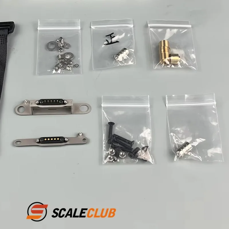 Фото Scaleclub 1/14 Tamiya Тракторный грузовик с магнитным высоким верхом №4