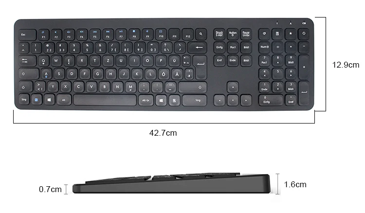 Лидер продаж amazon беспроводная клавиатура 2 4g для macbookpro |