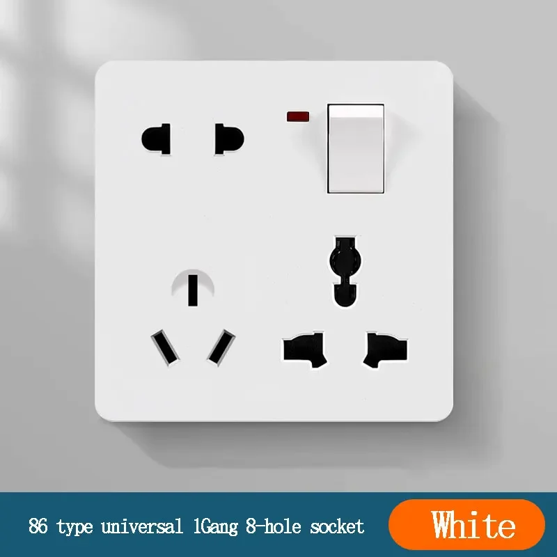 

Настенные розетки скрытого монтажа 86, 1 группа, 8 отверстий