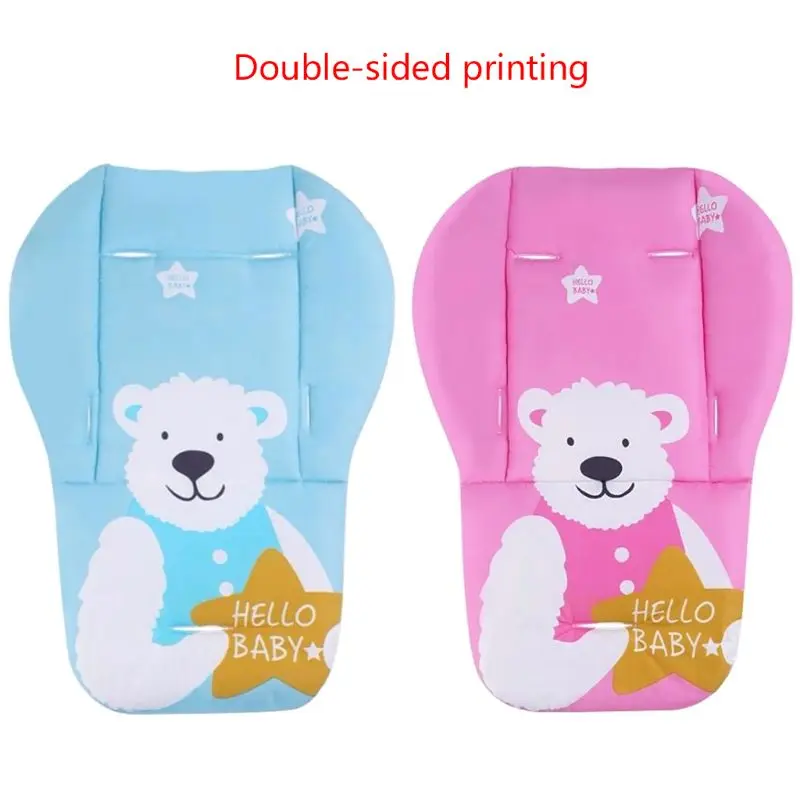 

Infant Car Seat Head Neck Body Support Ultra-Soft Children Stroller Accessories Soft Stroller Cushion Pads All Seasons