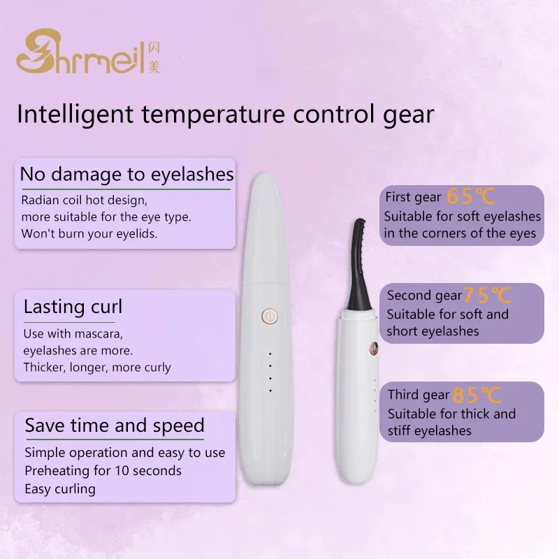 Щипцы для завивки ресниц перезаряжаемый Электрический инструмент глажки