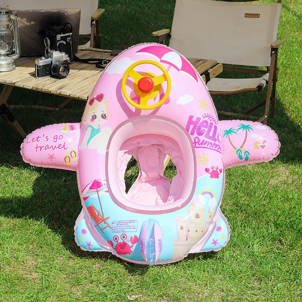 

Детские игрушечные машинки для плавания, Прочные Легкие плавательные тренажеры для телефона, рулевое колесо со звуковым сигналом