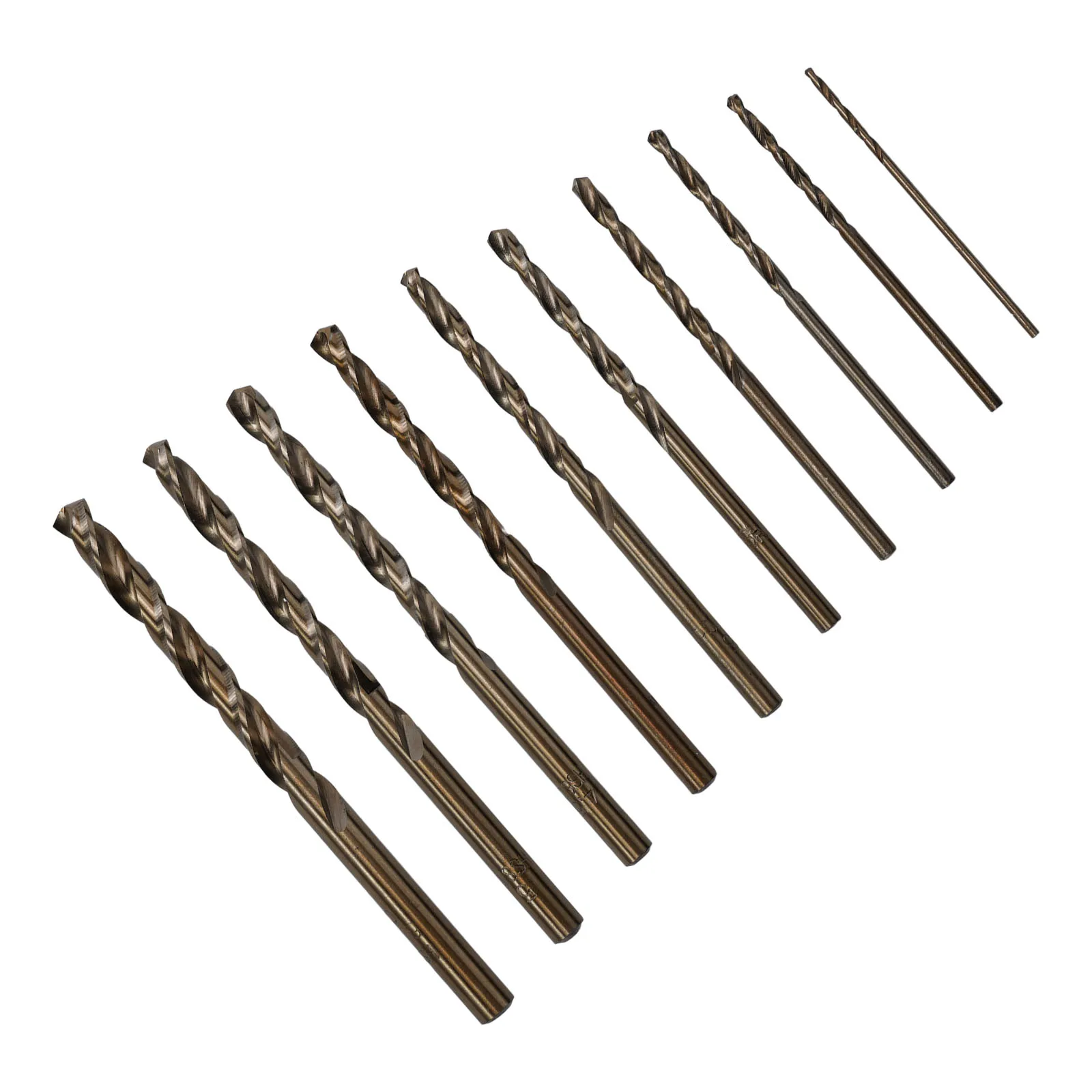 

10pcs Drill Bit Drill Bit 135 Degree 4.5mm 5% Cobalt Auger Brand New Drill Bit Fried Dough Twists Bit Drill Bit