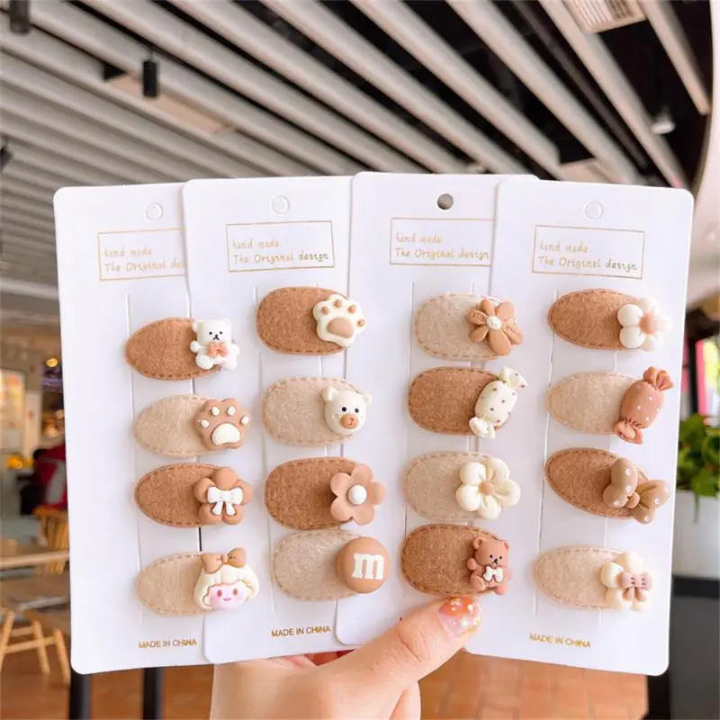 

Flower Hairpin Ease Of Use Children's Headband Cartoon Design Fashionable Cute Baby Flower Hairpin Baby Girl Hair Accessories