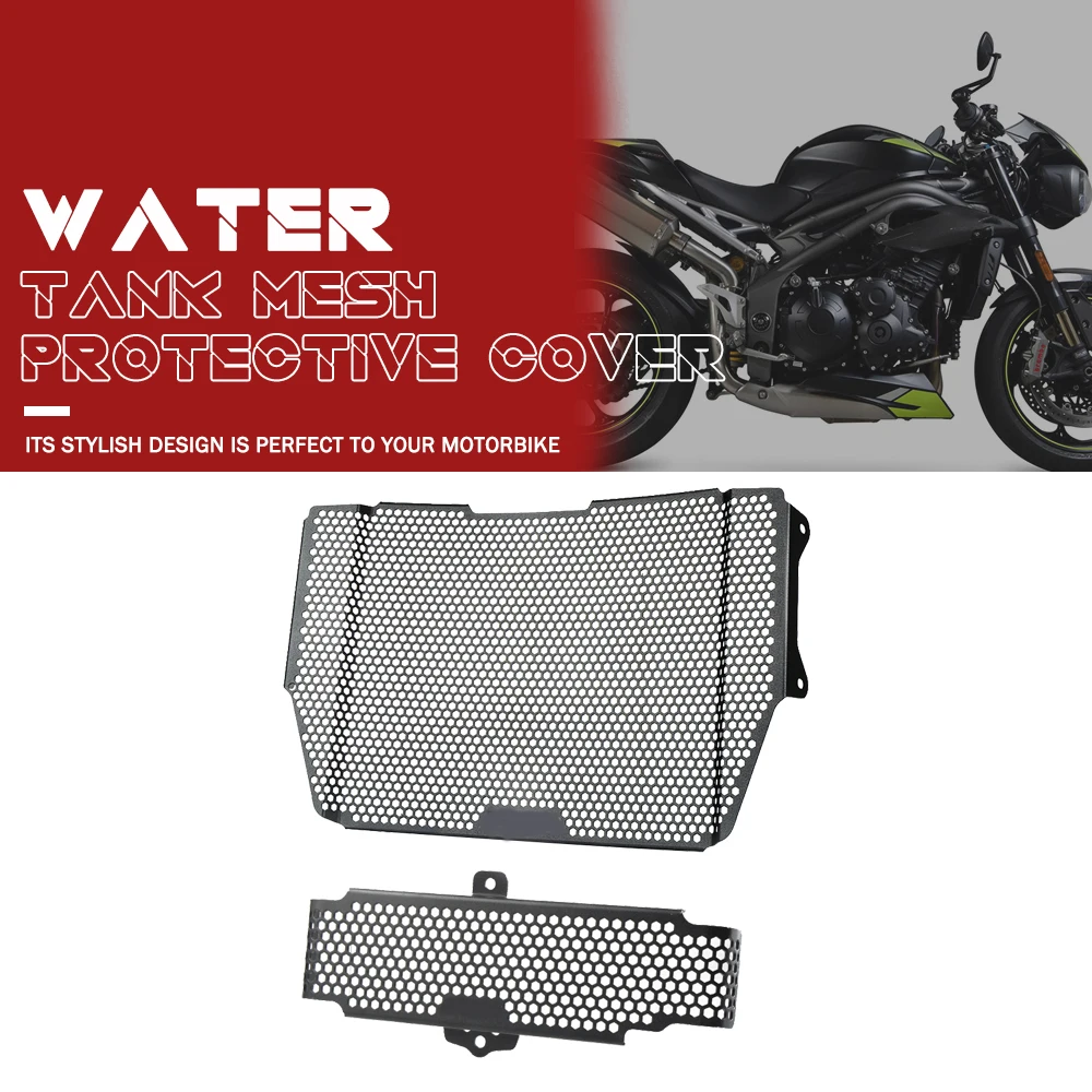 

Motorcycle Radiator Grille Guard Cover Oil Cooler Set FOR Speed Triple S RS 1050 S / RS 1050S 1050RS 2016 2017 2018 2019 2020