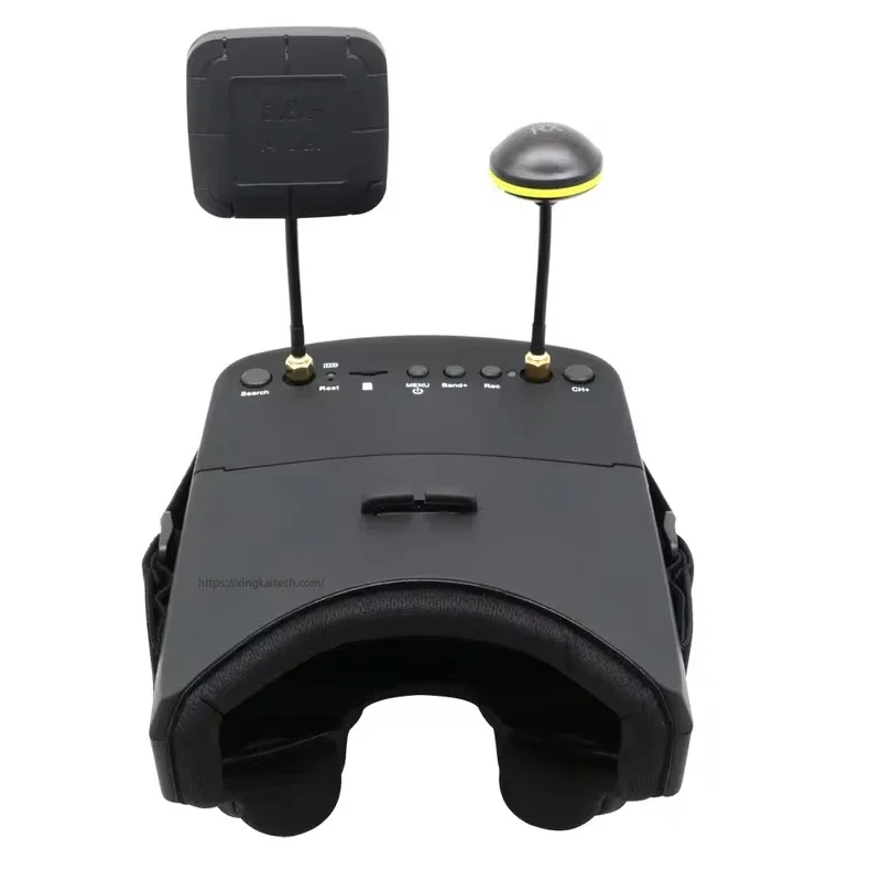Фото Очки SmCpDJI Goggles V2 5.8G 40CH 5 дюймов 800*480 с HD DVR и диверсити-приемником для FPV-дронов и радиоуправляемых моделей, с аккумулятором №5