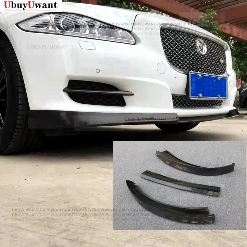 Для Jaguar XJ XJL Комплект переднего бампера для кузова автомобиля дефлектор спойлера